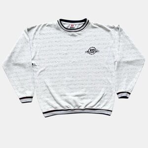 Wilson Equipment Vtg 1990s Ringer Crewneck Sweatshirt